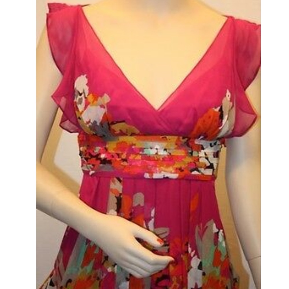 BCBG Pink Flair Dress